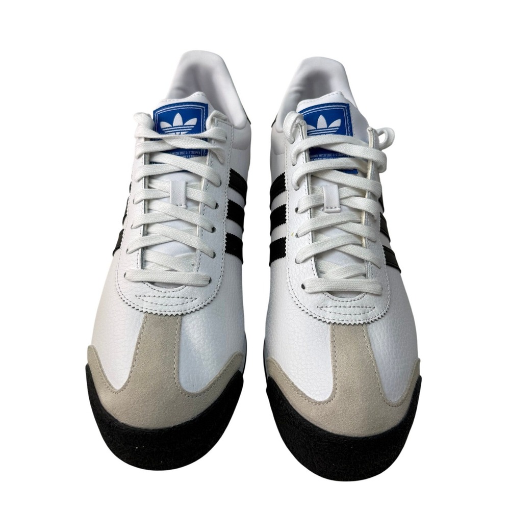 Adidas Samoa White Black Leather Classic 675033 Sneakers‎ Mens Size 11.5 NWB